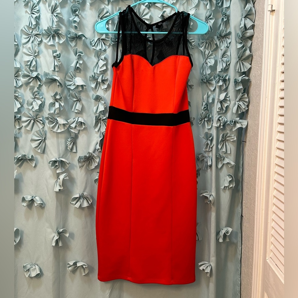 Red date night dress